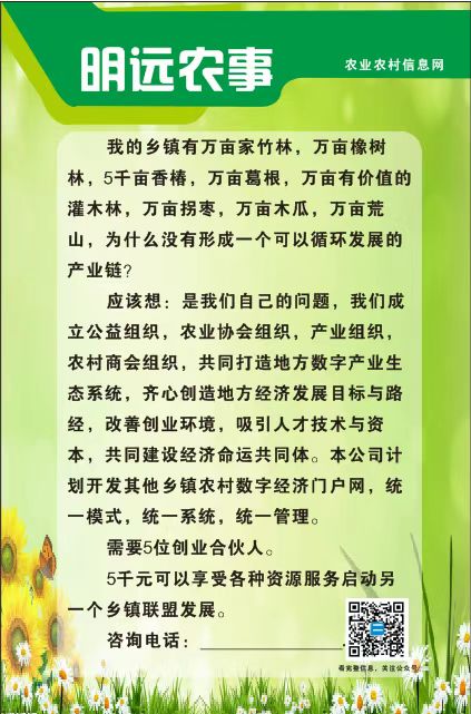 富家河村经济信息